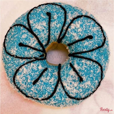 Coconut  blueberry
