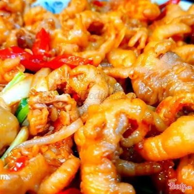Chân Gà Sốt Mắm Tỏi