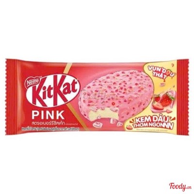 Kem KitKat Pink dâu Stick 65g