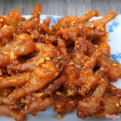 Chân gà sốt bơ tỏi size đại