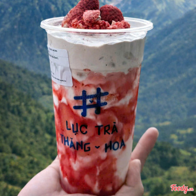 Sữa Kem Dâu Sấy Trên Núi
