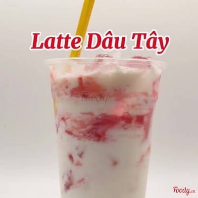Latte kem dâu