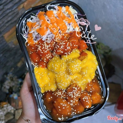 Combo gà viên sốt tokbokki