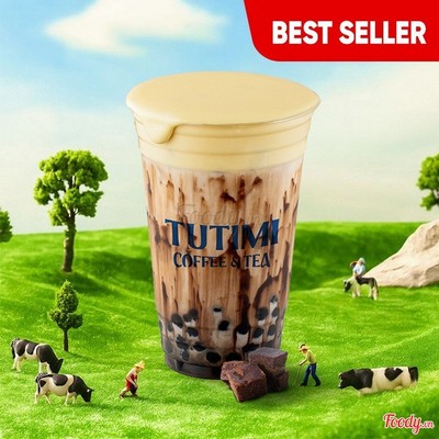 Sữa Tươi Kem Trứng Trân Châu Đường Đen Tutimi