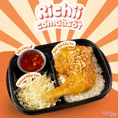 Cơm Đùi Gà Góc Tư Sốt Cay