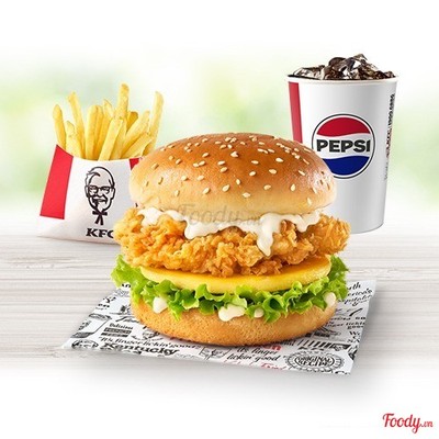 Combo Burger Gà Yo