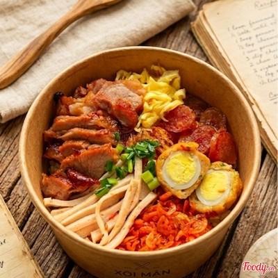 Xôi thập cẩm xá xíu ( nhỏ)