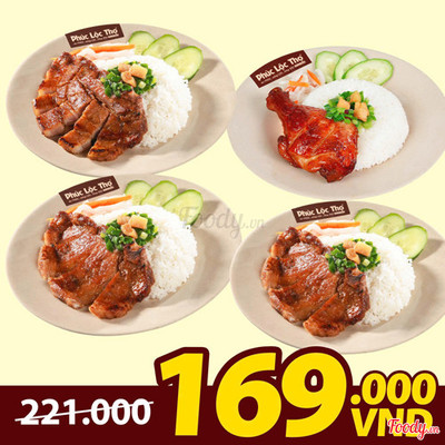 Combo Mua 3 Tặng 1 - Cơm Sườn D