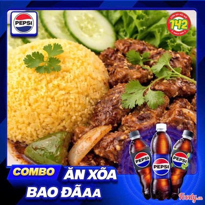 Cơm Bò Sốt Tiêu + Pepsi