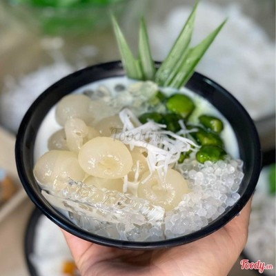 Chè Nhãn Thạch Lá Nếp