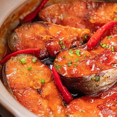 Cơm cá hú kho tiêu