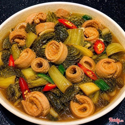 Thú Linh Xào Cải Chua