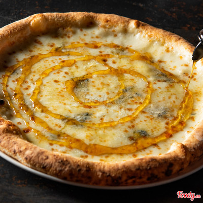 (H) Pizza 4 loại phô mai nhà làm