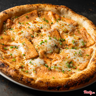 (H) Pizza Cá hồi xốt kem miso