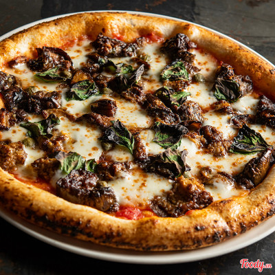 (H) Pizza Magherita cà tím nướng