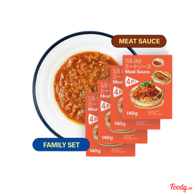 Xốt thịt bò bằm (Set gia đình)