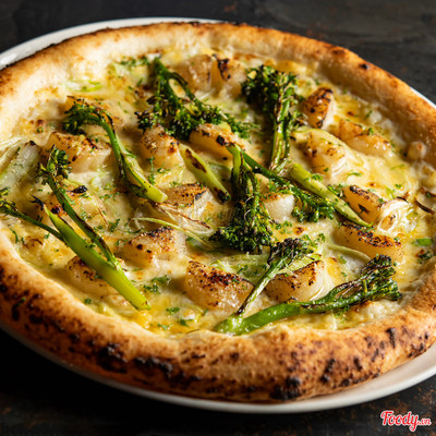 (H) Pizza Sò điệp Hokkaido Gratin với xốt Miso ngọt