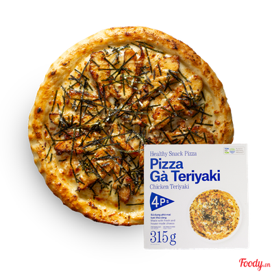 Pizza Gà Teriyaki kiểu Napoli (Đông lạnh)