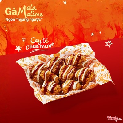 Gà Popcorn Mala Malime