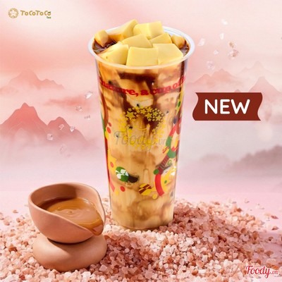 Trà sữa Caramel Muối hồng Himalaya