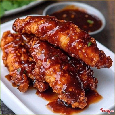 Gà tender không xương sốt gia vị Hàn Quốc (mới)