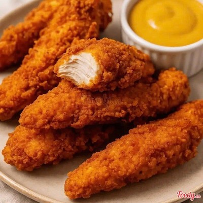 Gà tender không xương sốt chanh dây (mới)