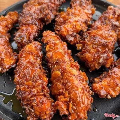 Gà Tender không xương sốt cay (mới)