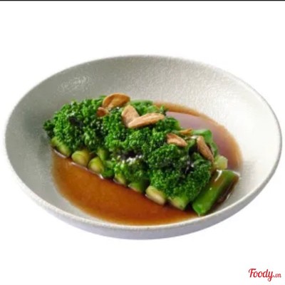 Cải ngồng xào dầu hào