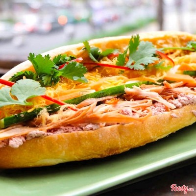 Bánh Mì GIÒ THỦ Gân + Chà Bông
