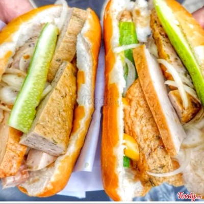 Bánh Mì Chả Mỡ + Chà Bông