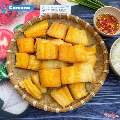 Khô cá Dứa chiên +  cơm +canh