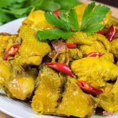 Gà kho nghệ