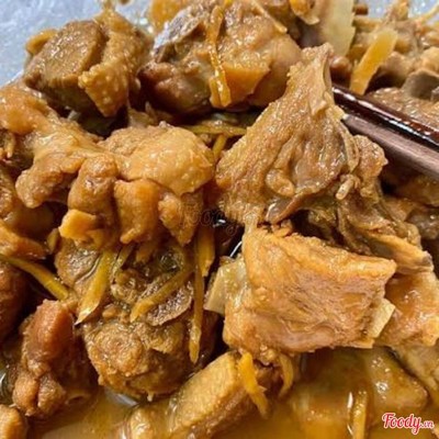 Vịt kho gừng