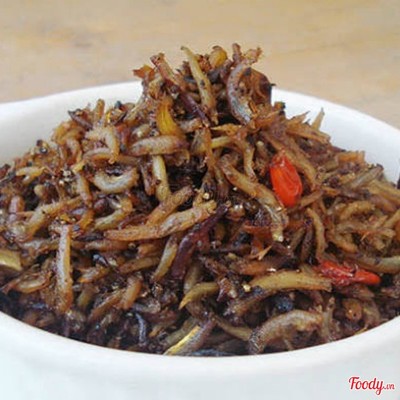 Cá cơm kho tiêu