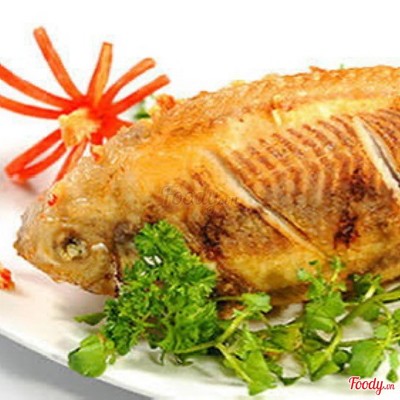 Cá diêu hồng chiên