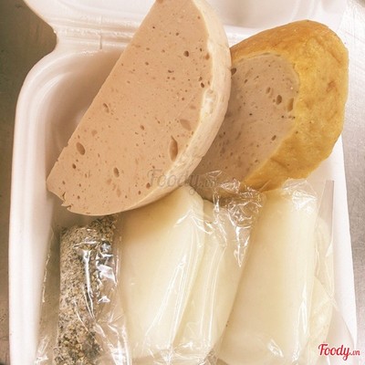 combo bánh dày kẹp chả