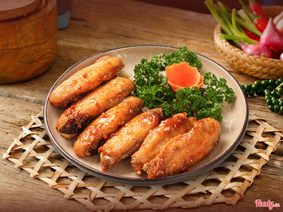 Cánh gà sốt bơ tỏi