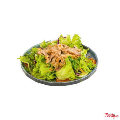 Bò trộn xà lách