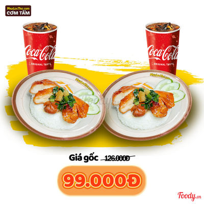 Combo Coca 2 Người - (2 Gà Phi Lê & 2 Coca)