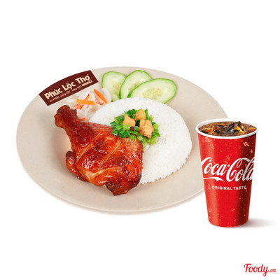 Cơm Gà Nướng Than Hoa & Coca