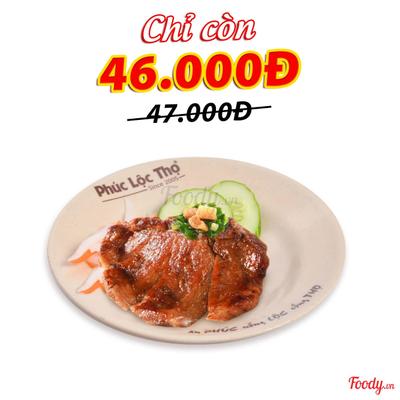 Sườn Nướng Than Hoa Thêm [Không Cơm]