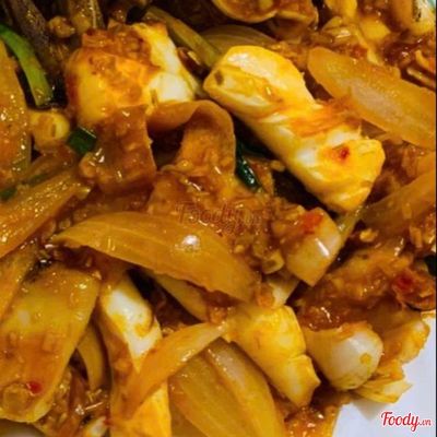 Mực Sốt Bơ Tỏi