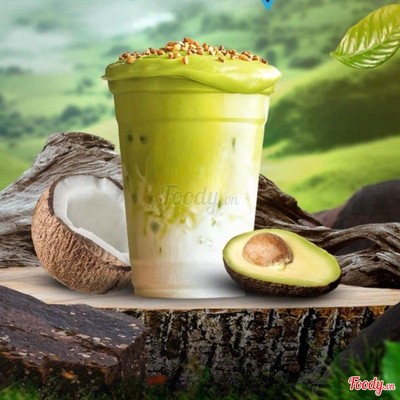 Bơ già dừa non