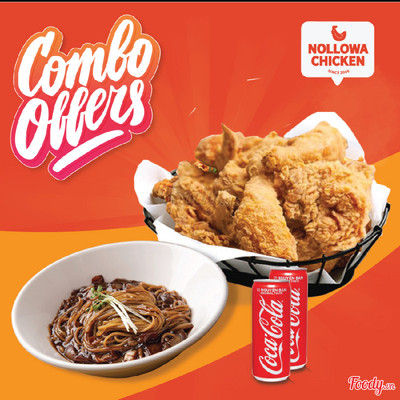 Cb 5( 1/2 Gà + Mỳ Tương Đen + 2 coca)