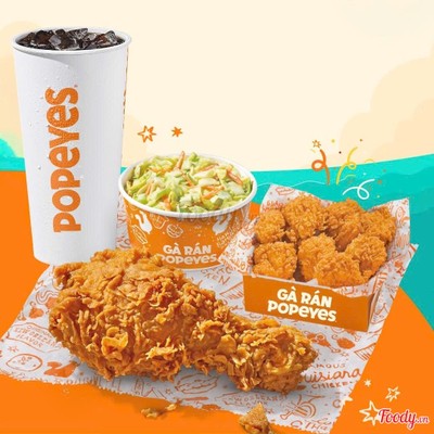 Combo TRÙM DEAL- Gà Giòn & Popcorn
