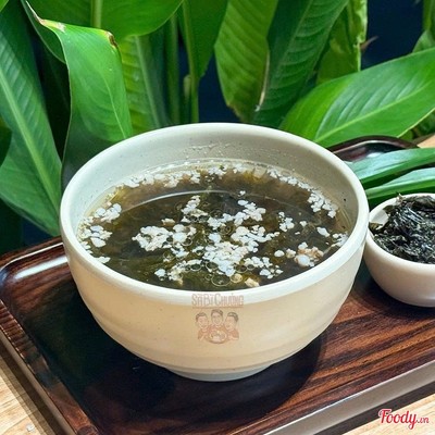 Canh rong biển thịt bằm