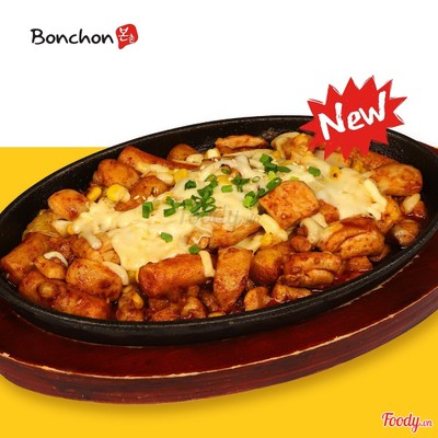 Gà Tteok Phủ Phô Mai - Chicken Tteok Cheese