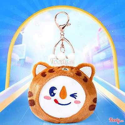 Móc Chìa Khóa Tuyết Vương - Hổ Vàng