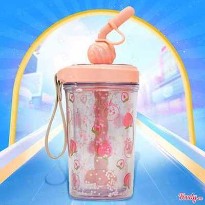 Cốc Tự Khuấy (Hình Quả Đào)