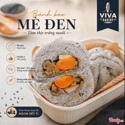 Bánh Bao Mè Đen Đặc Biệt